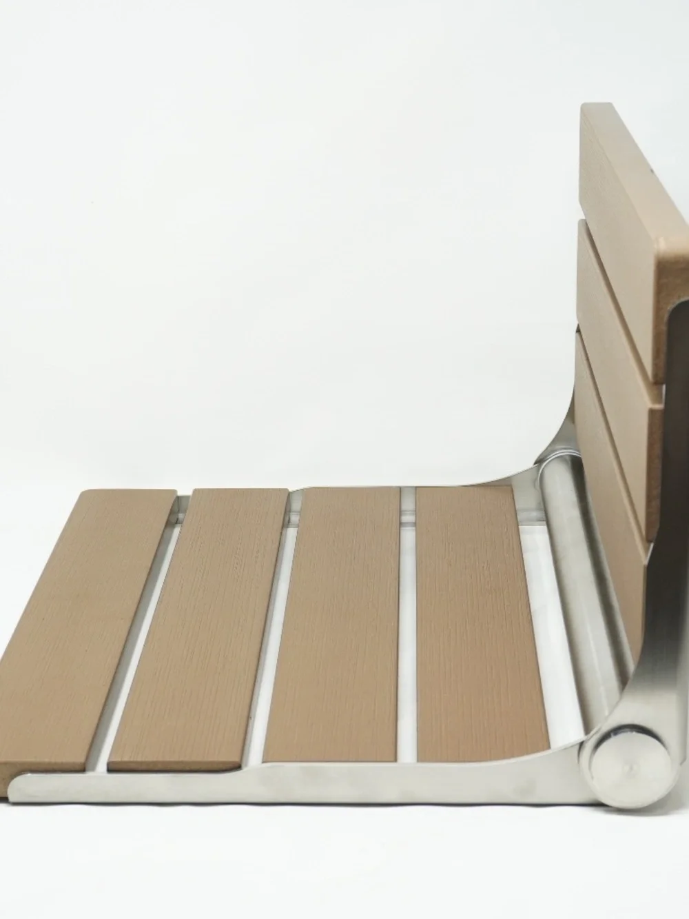 Giantex Folding Shower Seat Wall Mounted, Home Care Foldable Shower Stool